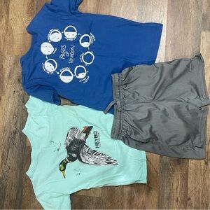 New Mix Blue Moon Phases Kids Tee